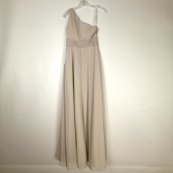 NWT-AZAZIE Dallas Bridesmaid Dress, Color-FROST (47#), Size A4 (US), Wedding - Picture 2 of 9